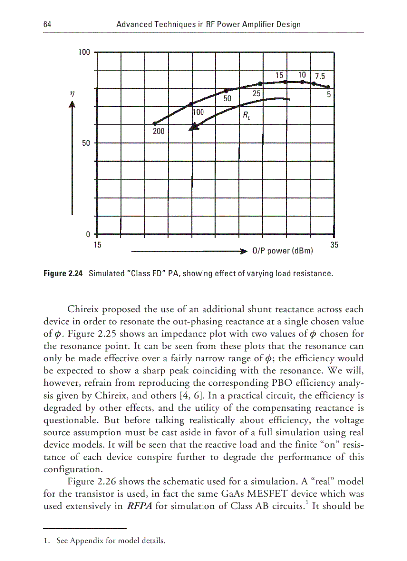 image for page Advanced Techniques in RF Power Amplifier Design