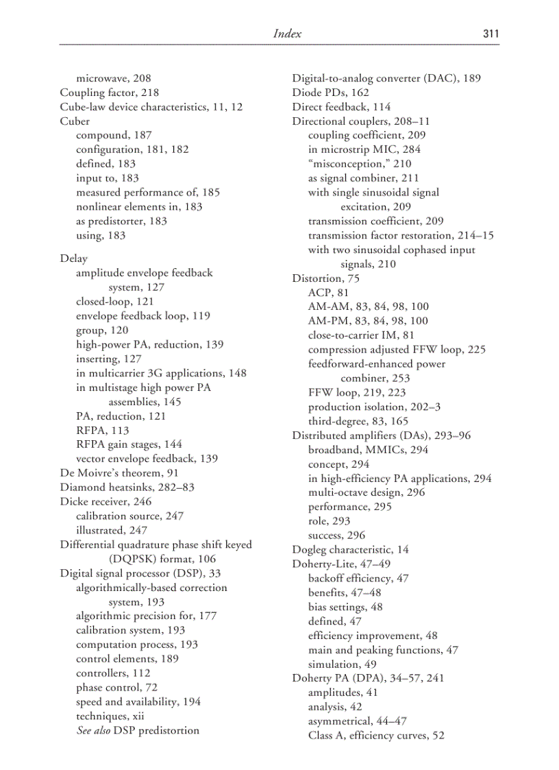 image for page Advanced Techniques in RF Power Amplifier Design