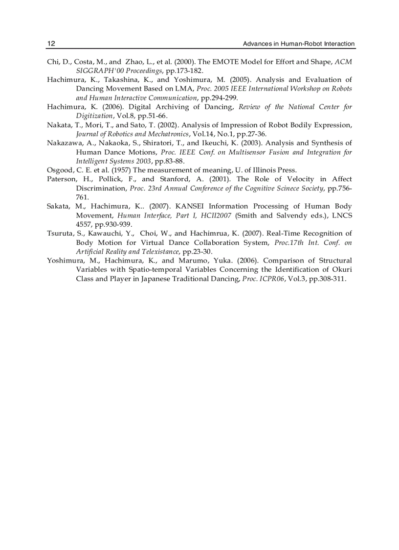 image for page Advances in Human Robot Interaction