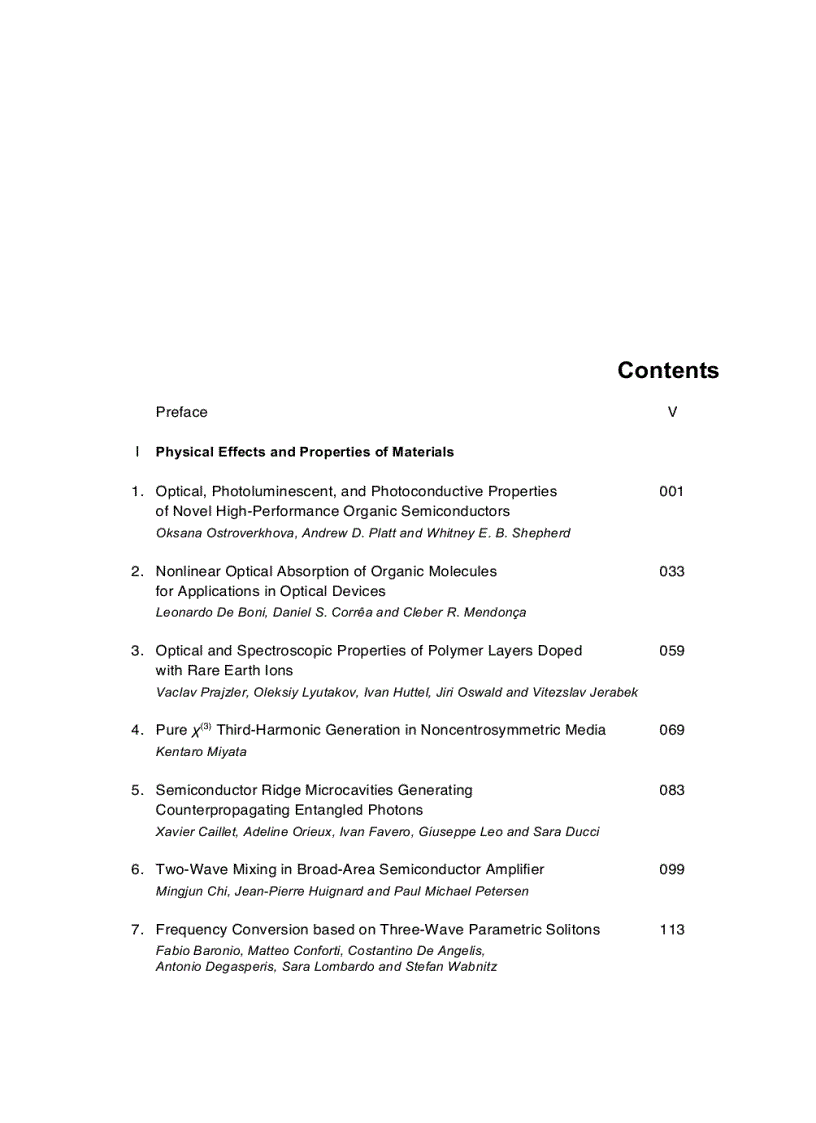 image for page Advances in Lasers and Electro Optics