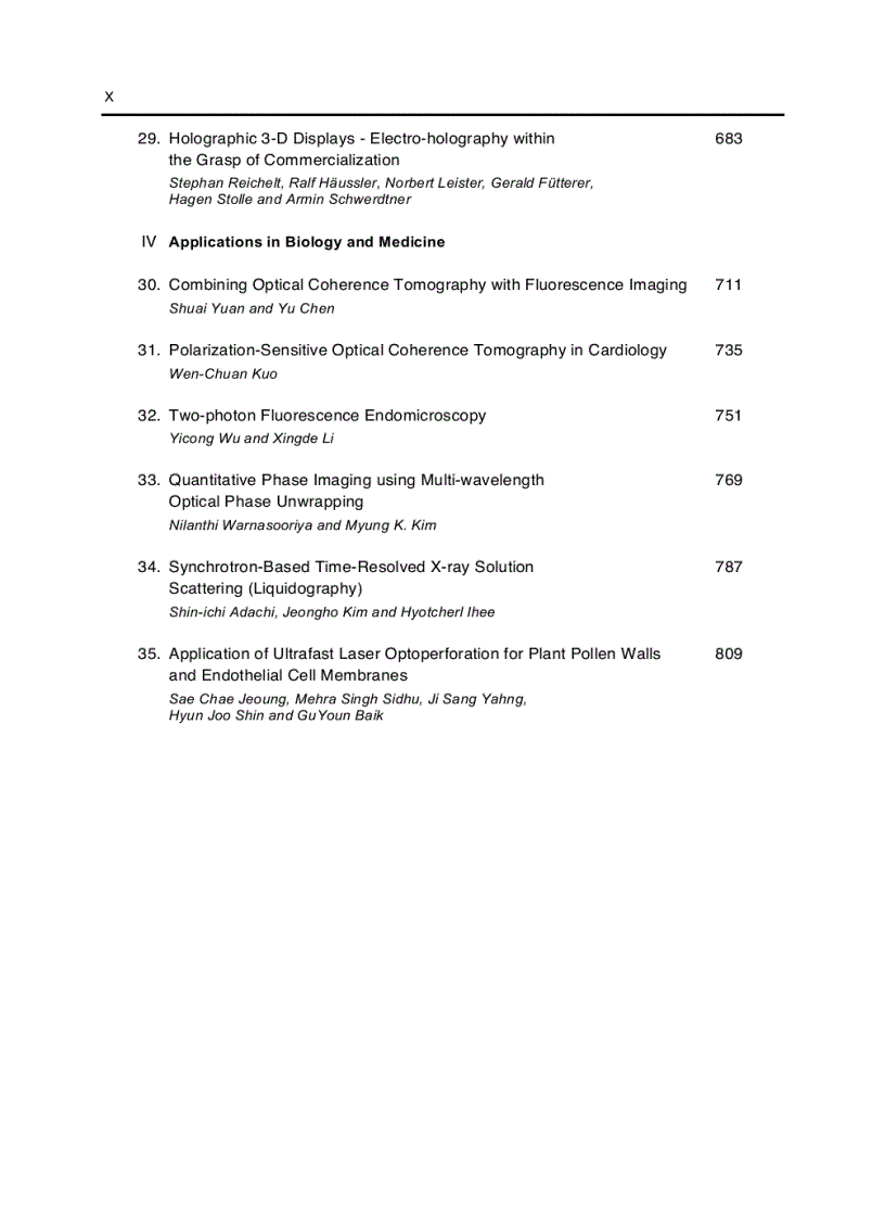 image for page Advances in Lasers and Electro Optics