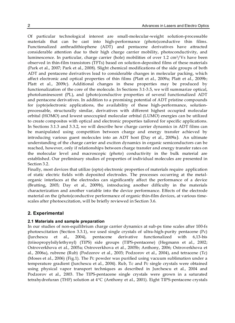 image for page Advances in Lasers and Electro Optics