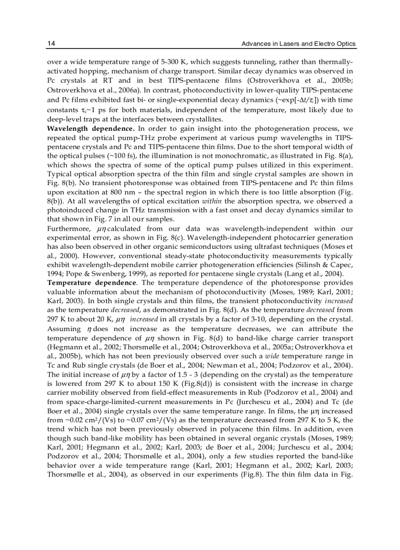 image for page Advances in Lasers and Electro Optics
