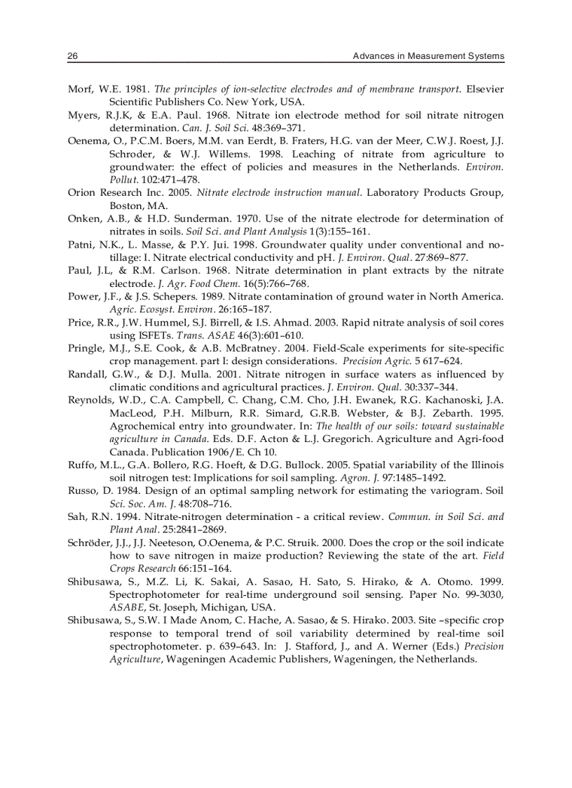 image for page Advances in Measurement Systems