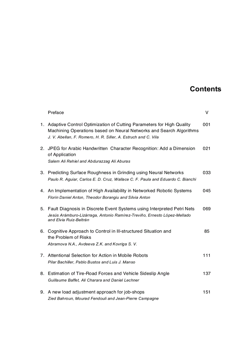 image for page Advances in Robotics Automation and Control