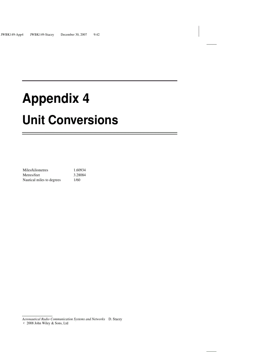 image for page Aeronautical Radio Communication Systems and Networks