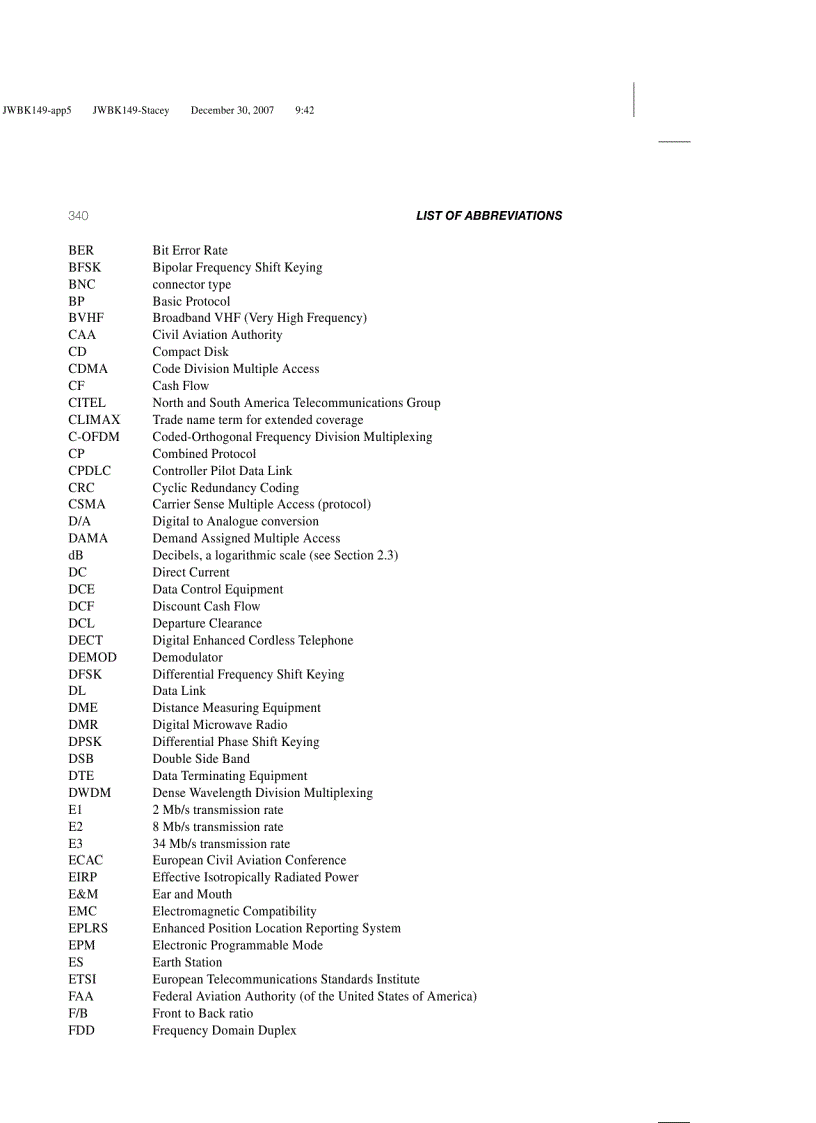 image for page Aeronautical Radio Communication Systems and Networks