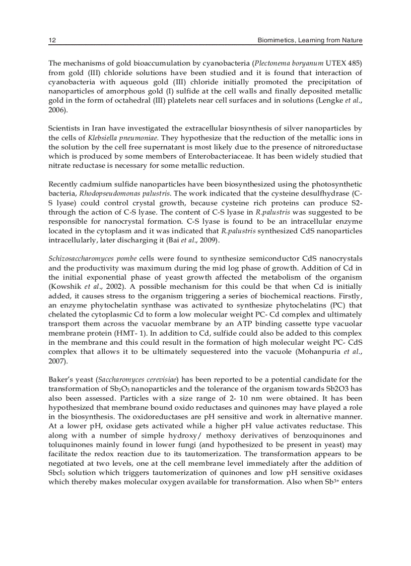 image for page Biomimetics Learning from Nature