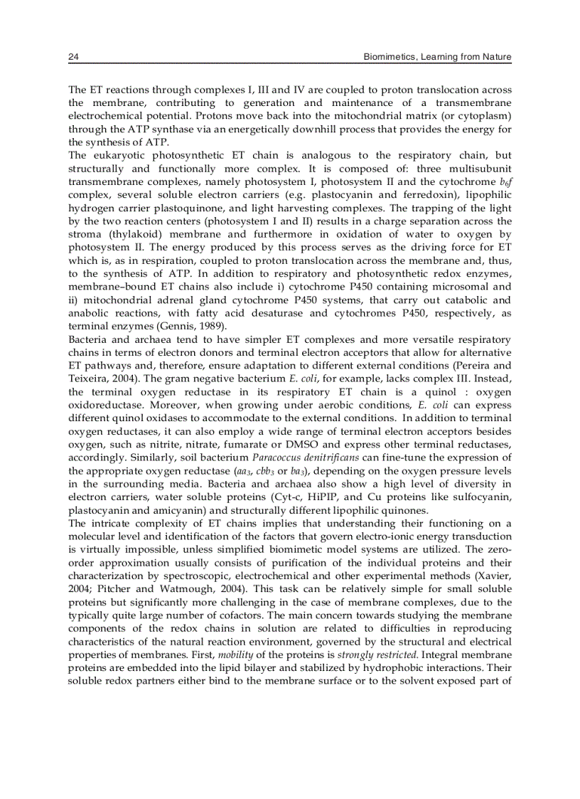 image for page Biomimetics Learning from Nature