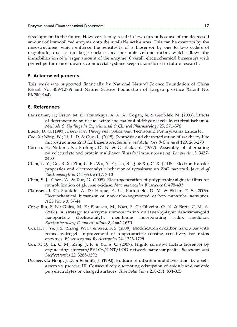 image for page Biosensors