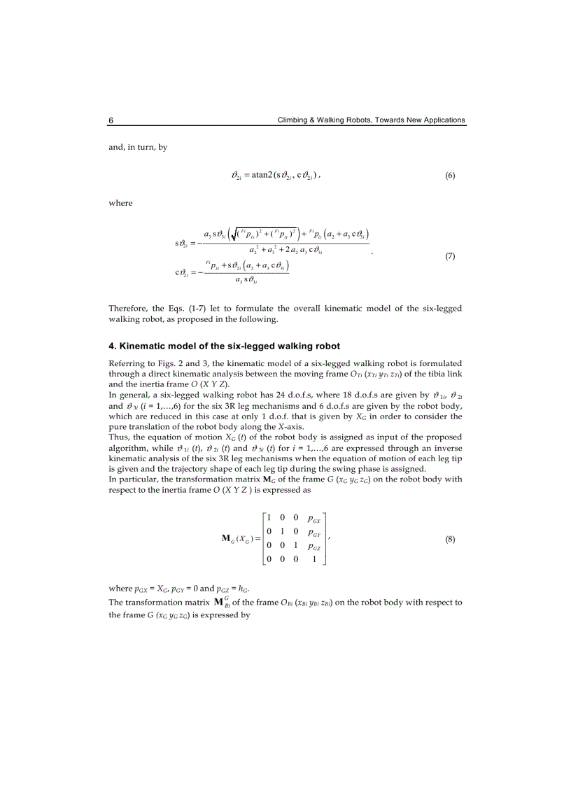 image for page Climbing and Walking Robots towards New Applications