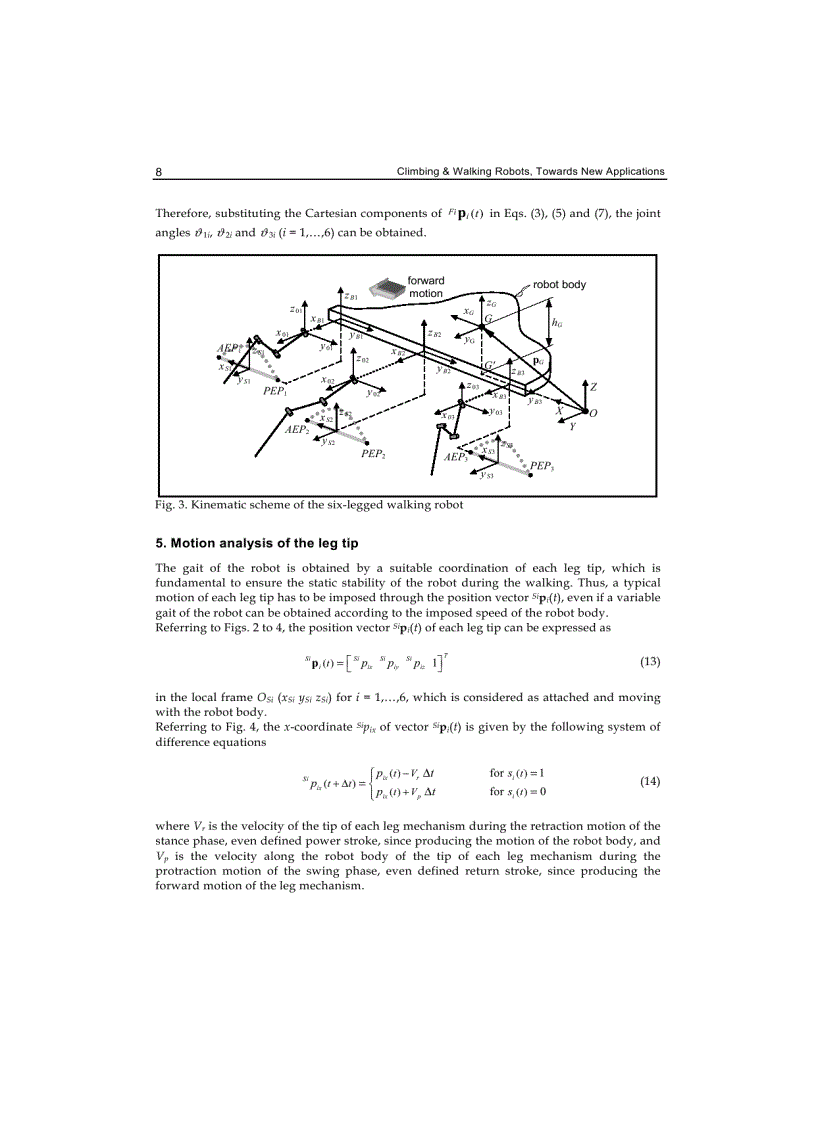 image for page Climbing and Walking Robots towards New Applications