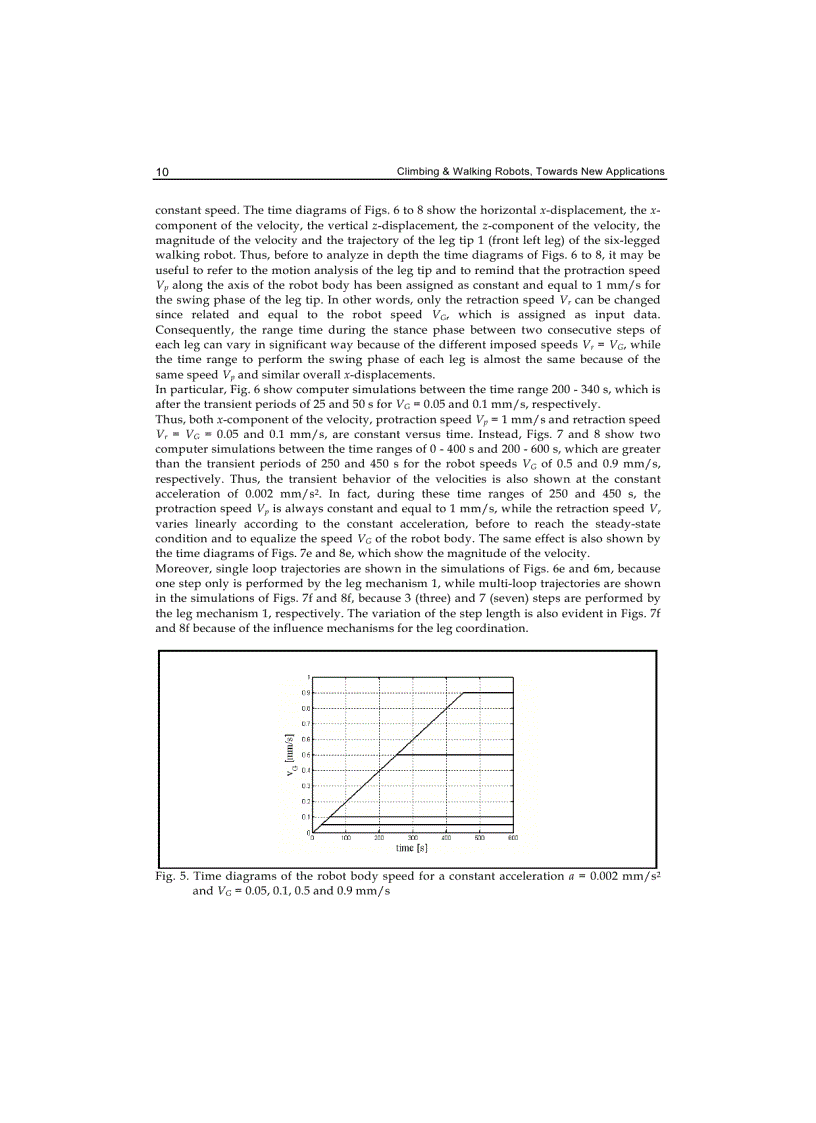 image for page Climbing and Walking Robots towards New Applications