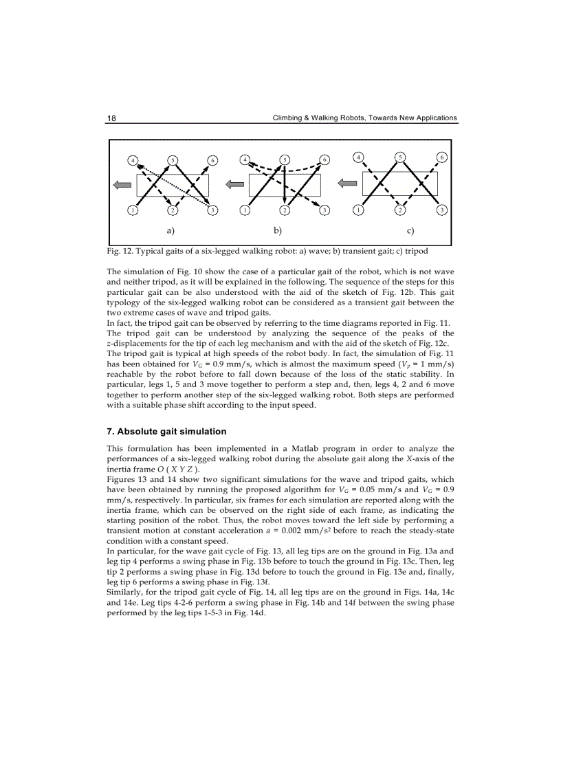 image for page Climbing and Walking Robots towards New Applications