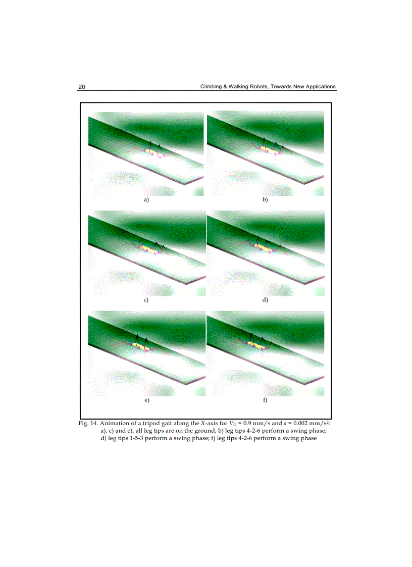 image for page Climbing and Walking Robots towards New Applications