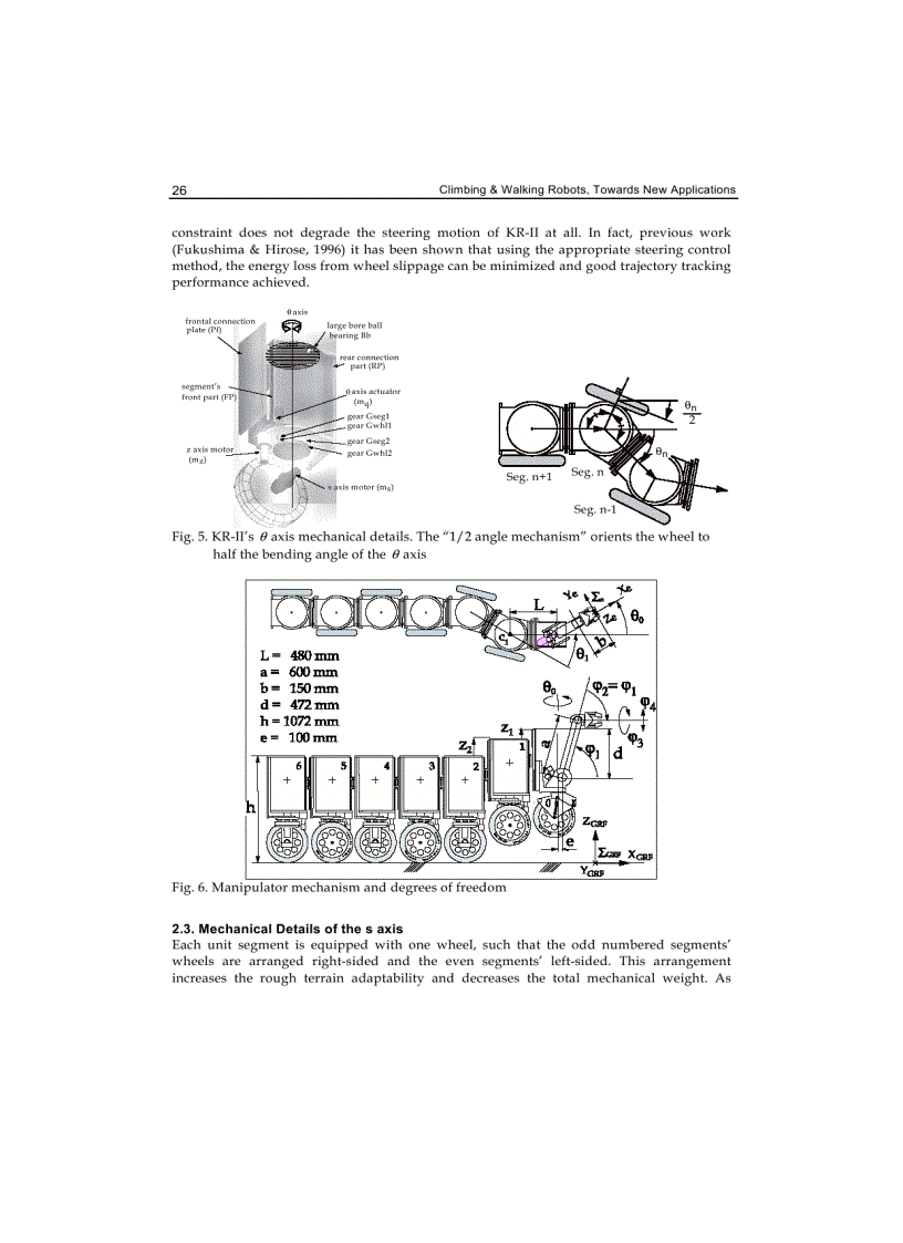 image for page Climbing and Walking Robots towards New Applications