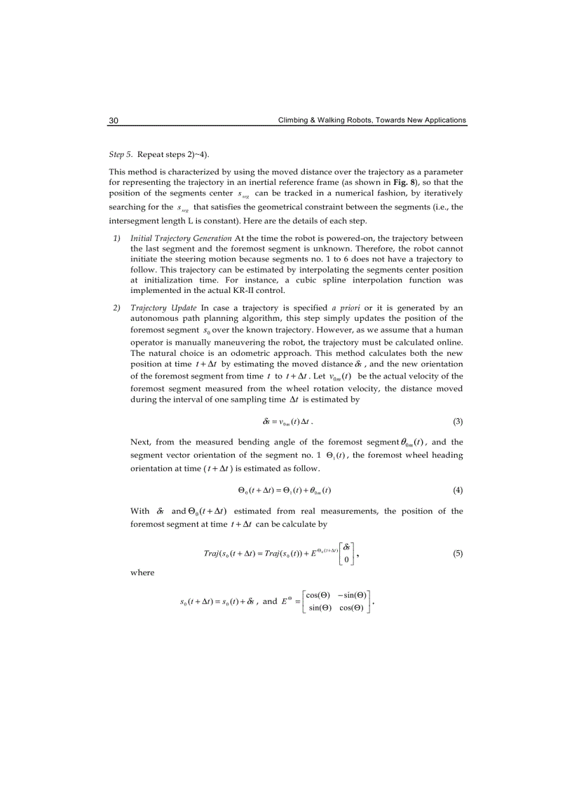 image for page Climbing and Walking Robots towards New Applications