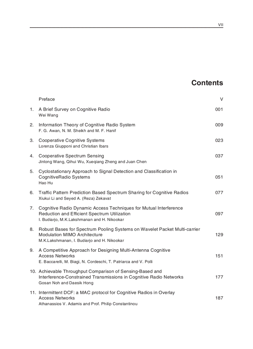 image for page Cognitive Radio Systems