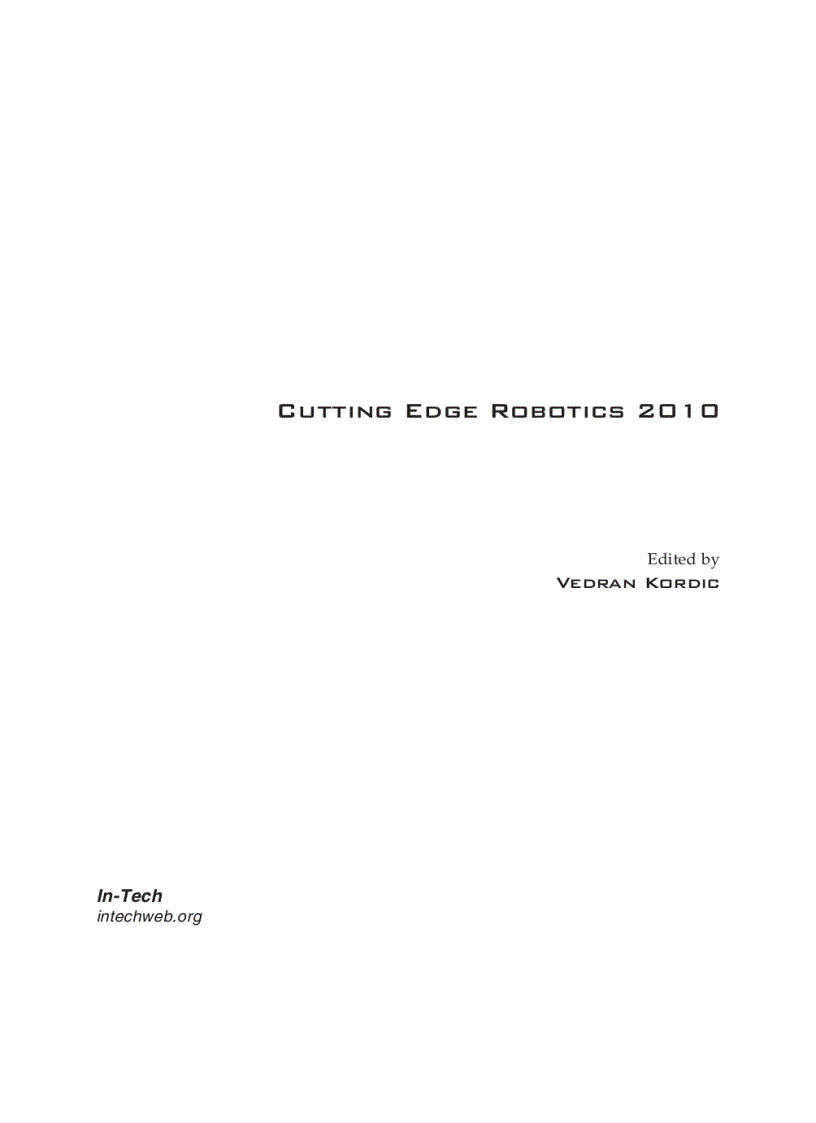 image for page Cutting Edge Robotics 2010