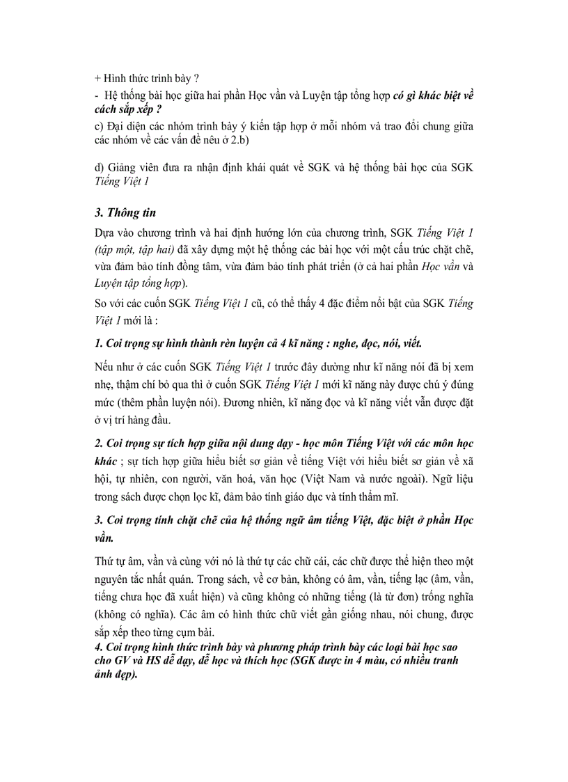 image for page Dạy học Lớp 1 theo chương trình tiểu học mới