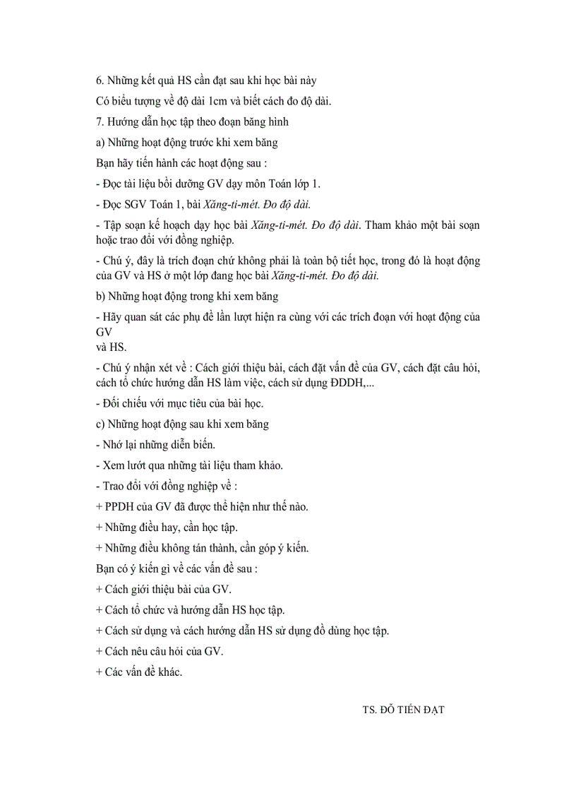 image for page Dạy học Lớp 1 theo chương trình tiểu học mới