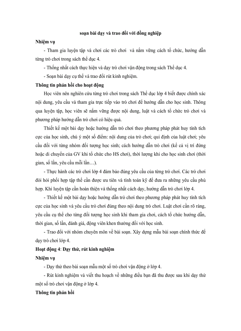 image for page Dạy học Lớp 4 theo chương trình tiểu học mới