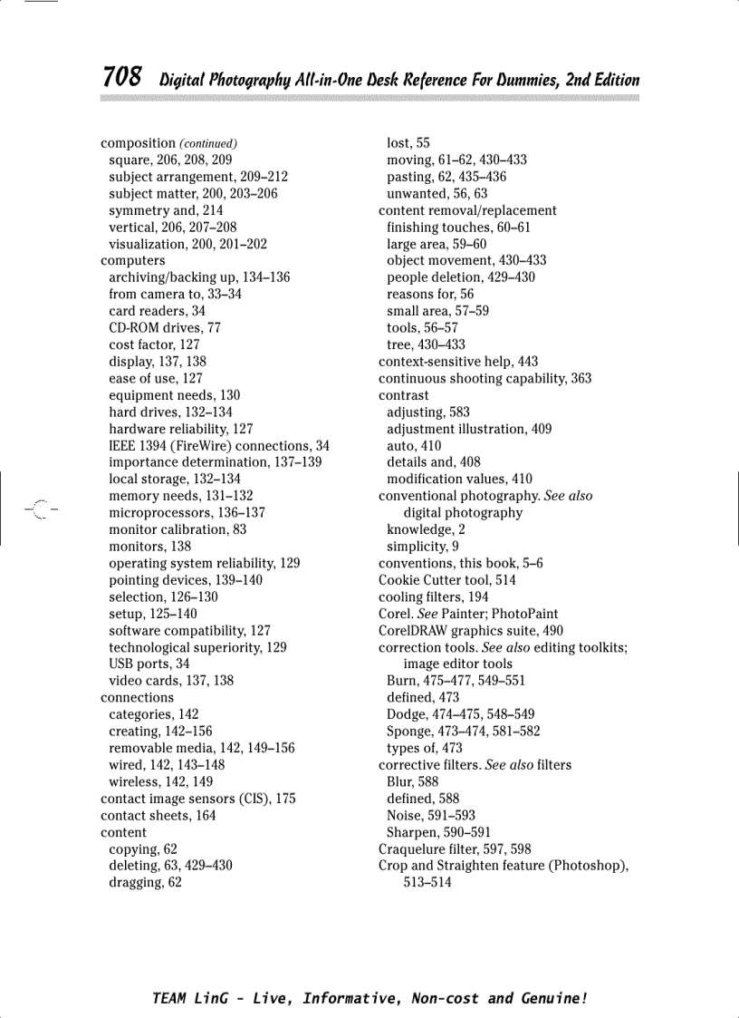 image for page Digital Photography All in One Desk Reference 2nd Edition