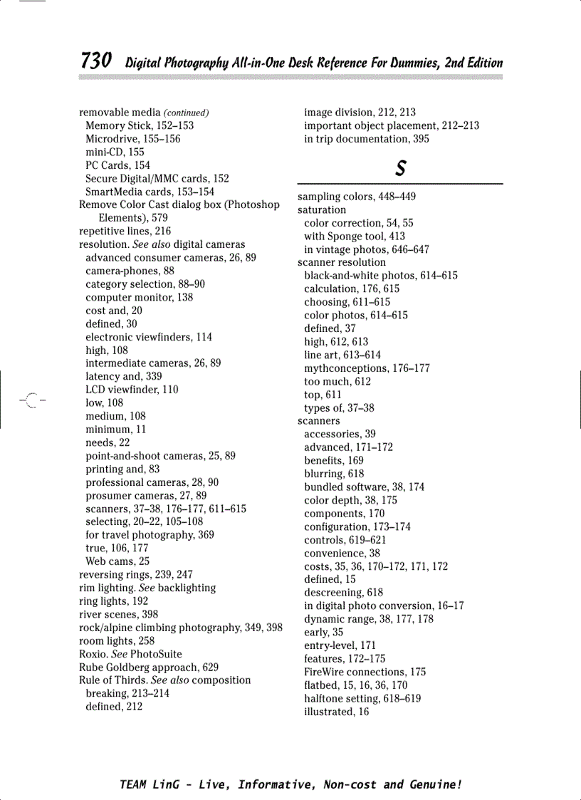 image for page Digital Photography All in One Desk Reference 2nd Edition