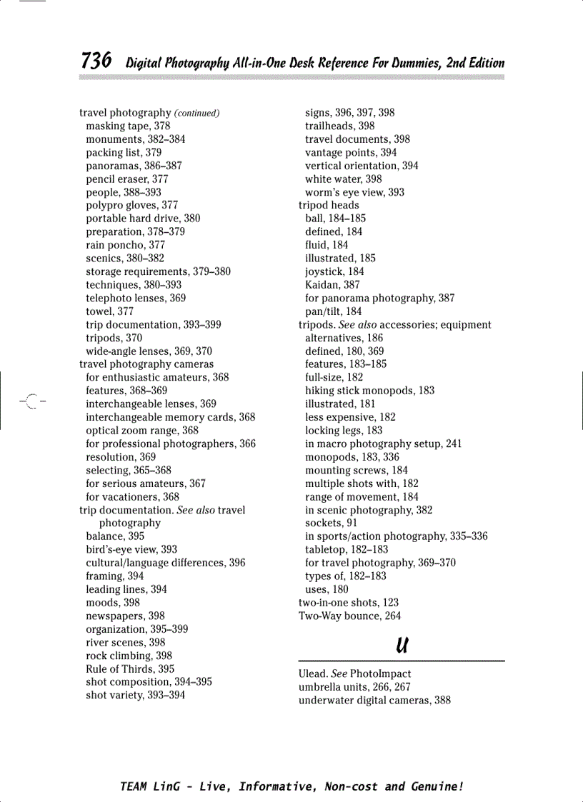 image for page Digital Photography All in One Desk Reference 2nd Edition