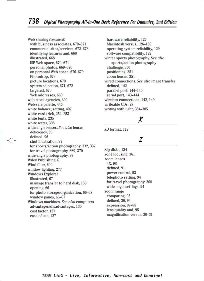 image for page Digital Photography All in One Desk Reference 2nd Edition
