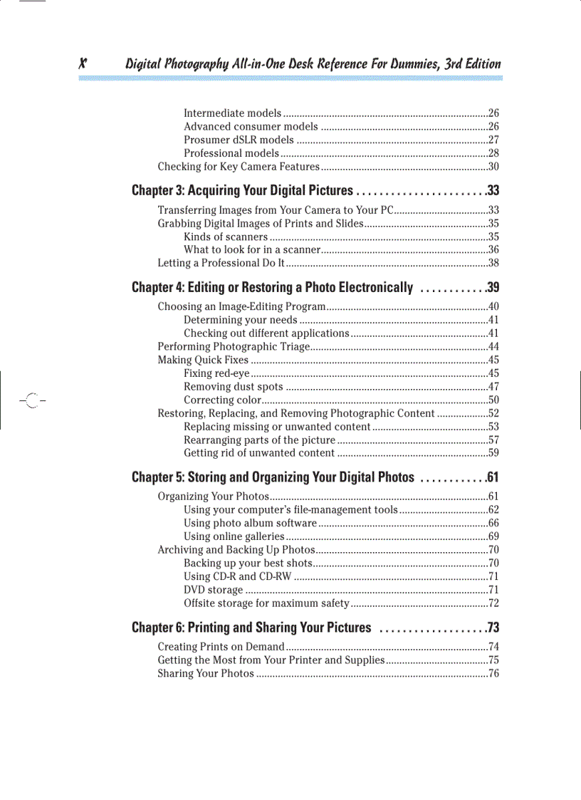 image for page Digital Photography All in One Desk Reference 3rd Edition
