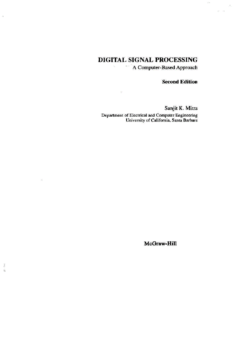 image for page Digital Signal Processing