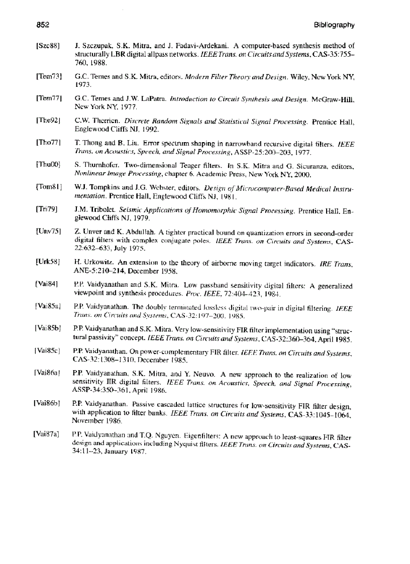 image for page Digital Signal Processing