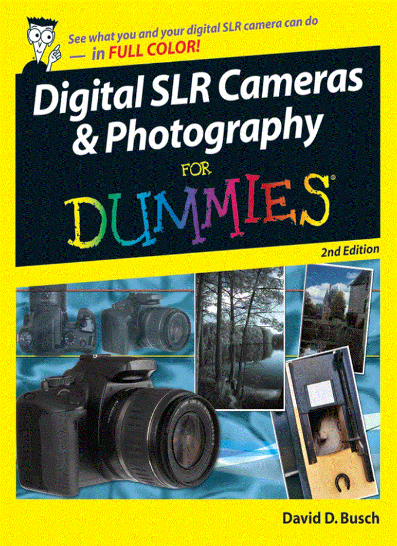 image for page Digital SLR Cameras and Photography For Dummies