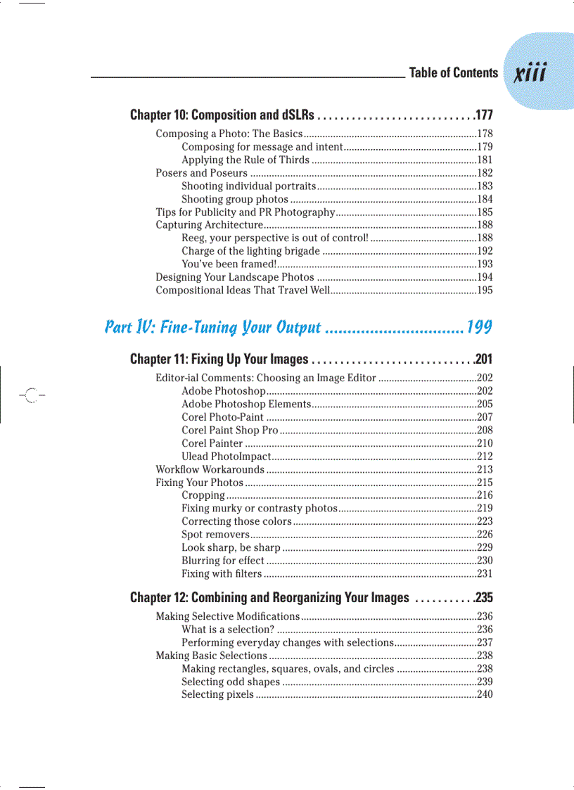 image for page Digital SLR Cameras and Photography For Dummies