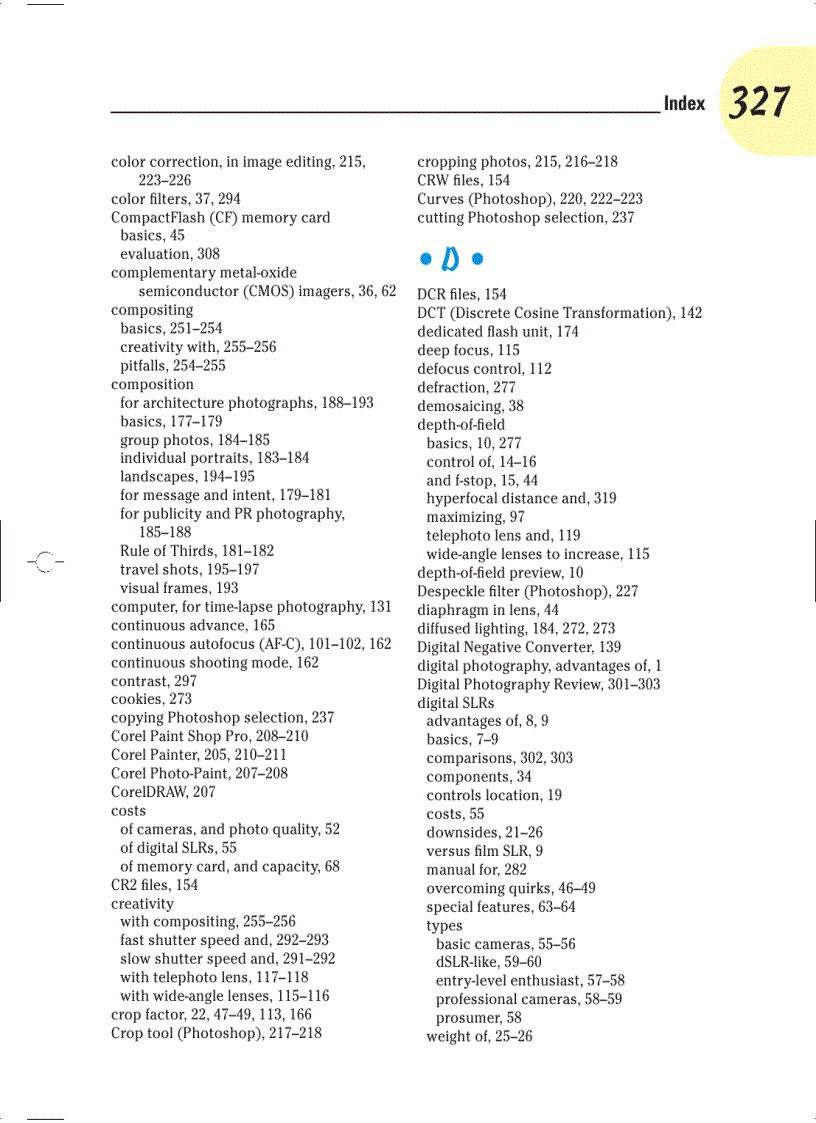 image for page Digital SLR Cameras and Photography For Dummies