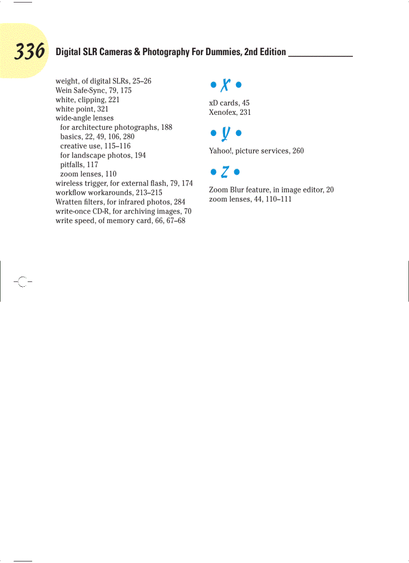 image for page Digital SLR Cameras and Photography For Dummies