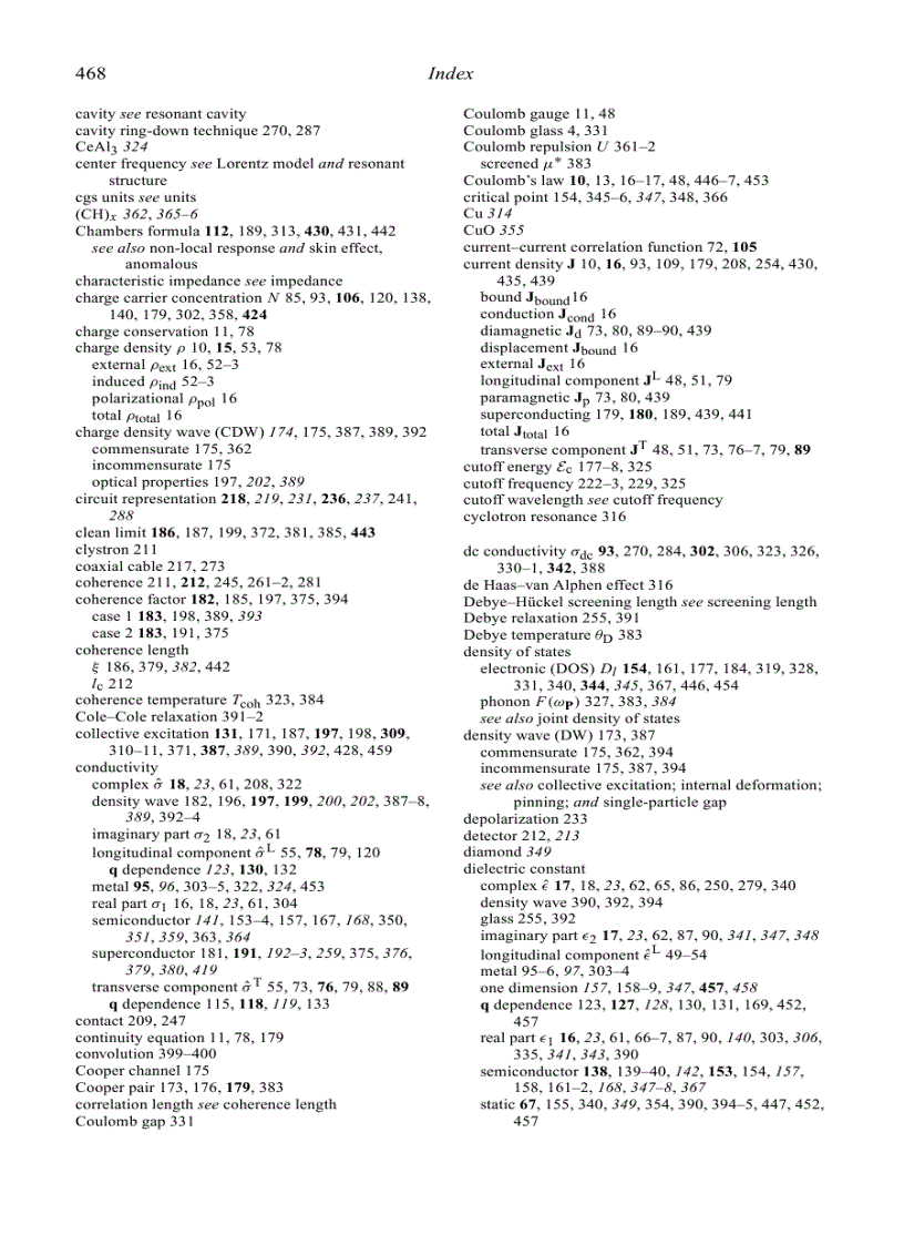 image for page Electrodynamics of Solids 1st Edition