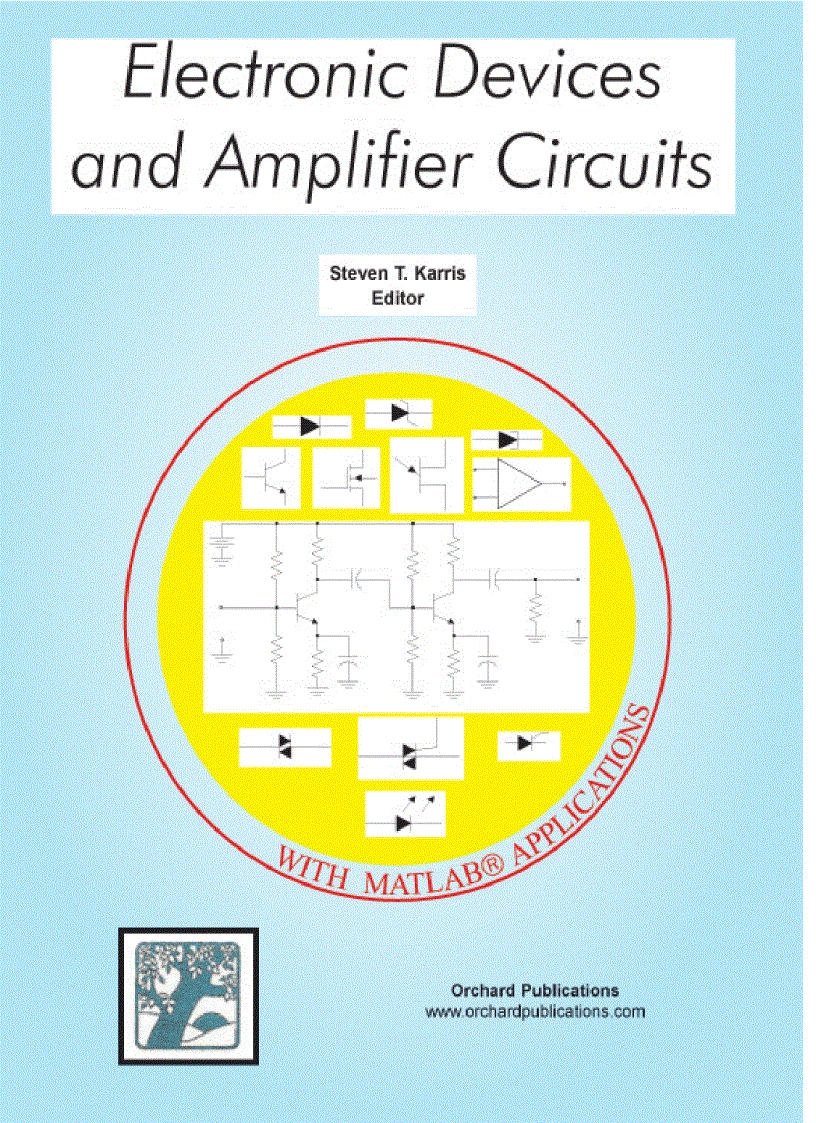 image for page Electronic Devices and Amplifier Circuits with MATLAB Applications