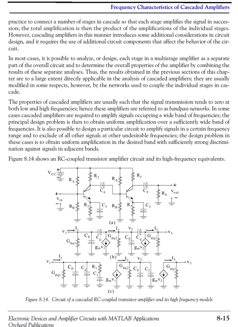 image for page Electronic Devices and Amplifier Circuits with MATLAB Applications