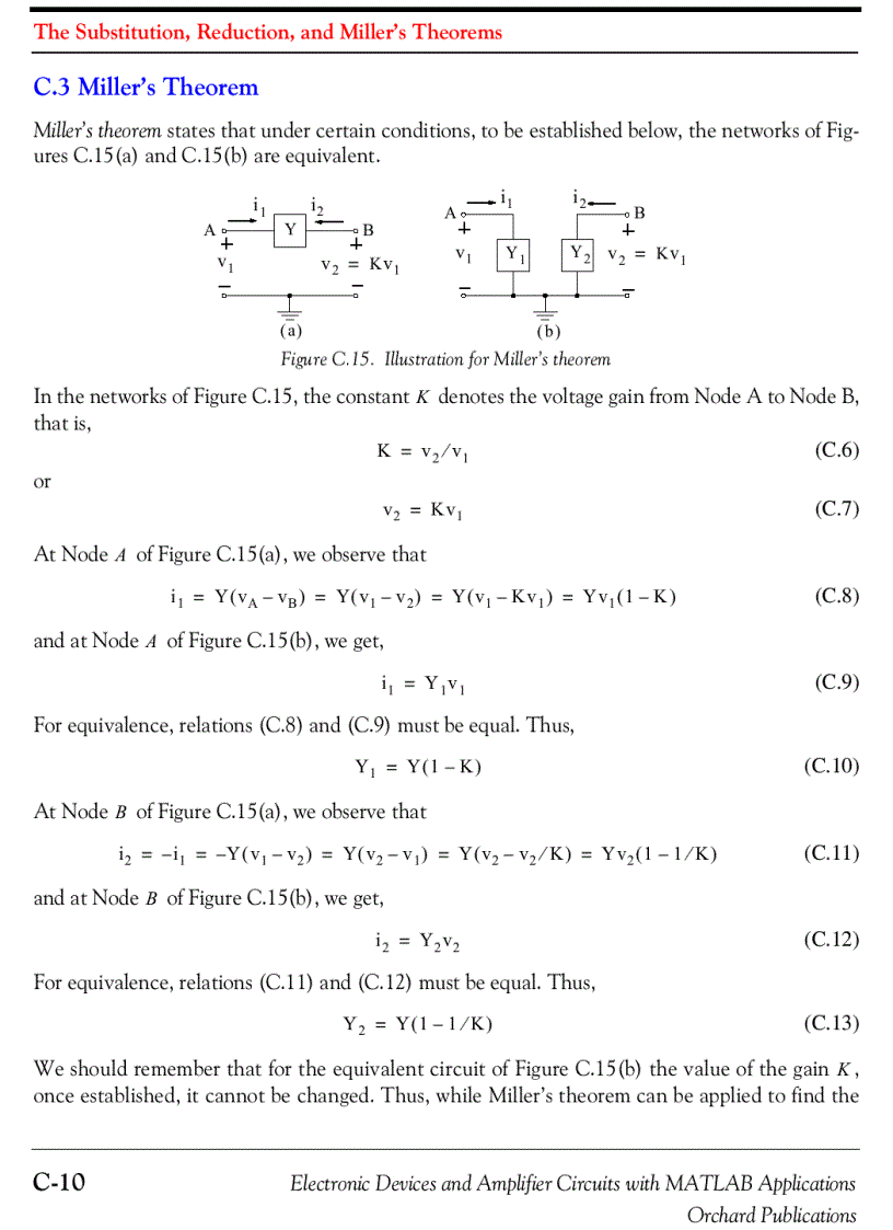 image for page Electronic Devices and Amplifier Circuits with MATLAB Applications