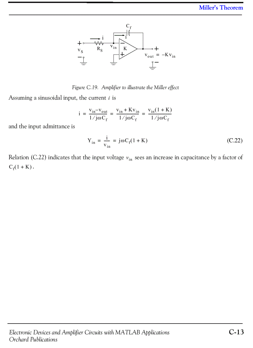 image for page Electronic Devices and Amplifier Circuits with MATLAB Applications