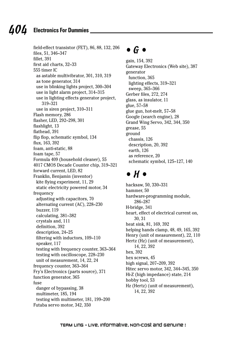 image for page Electronics For Dummies 1st Edition
