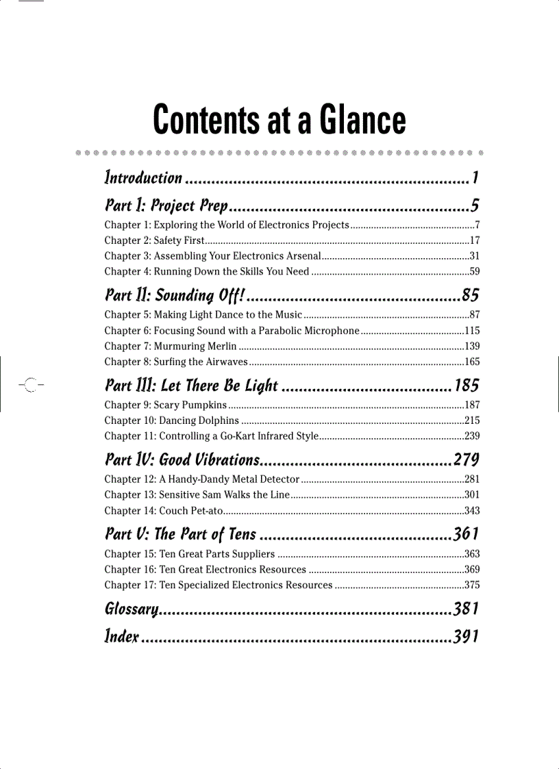 image for page Electronics Projects For Dummies