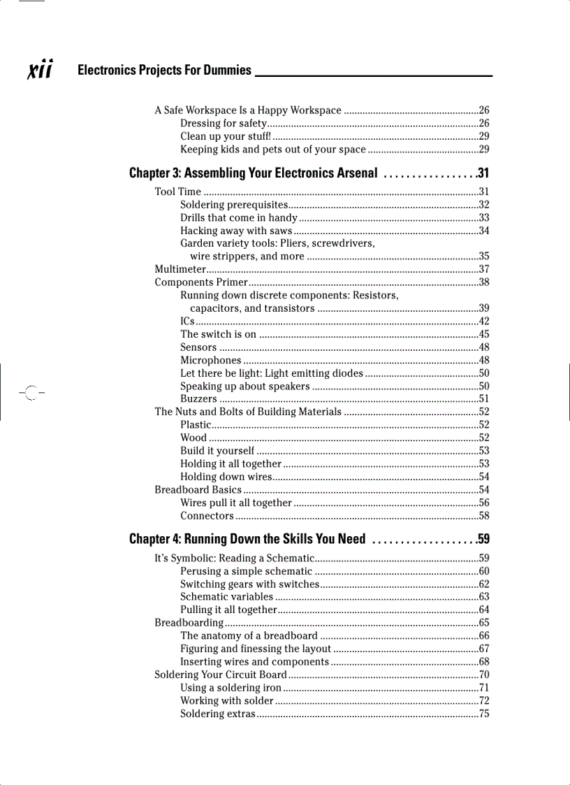 image for page Electronics Projects For Dummies