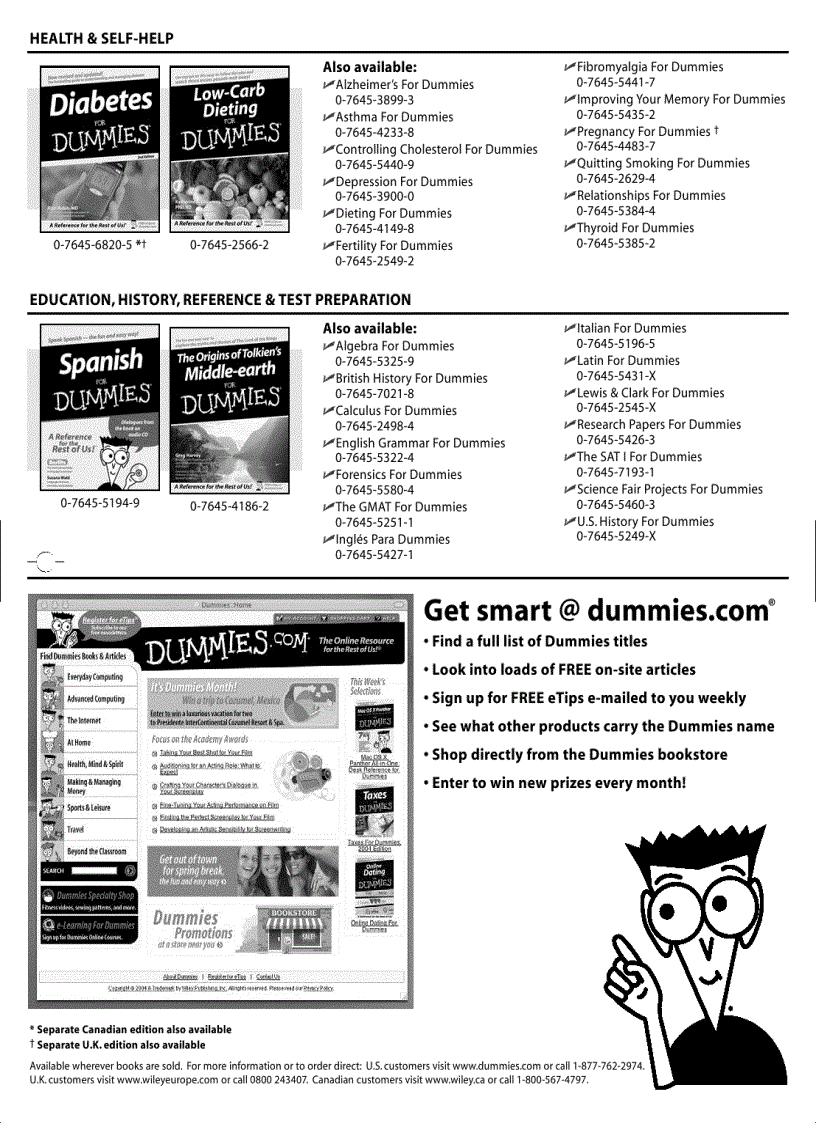 image for page Electronics Projects For Dummies