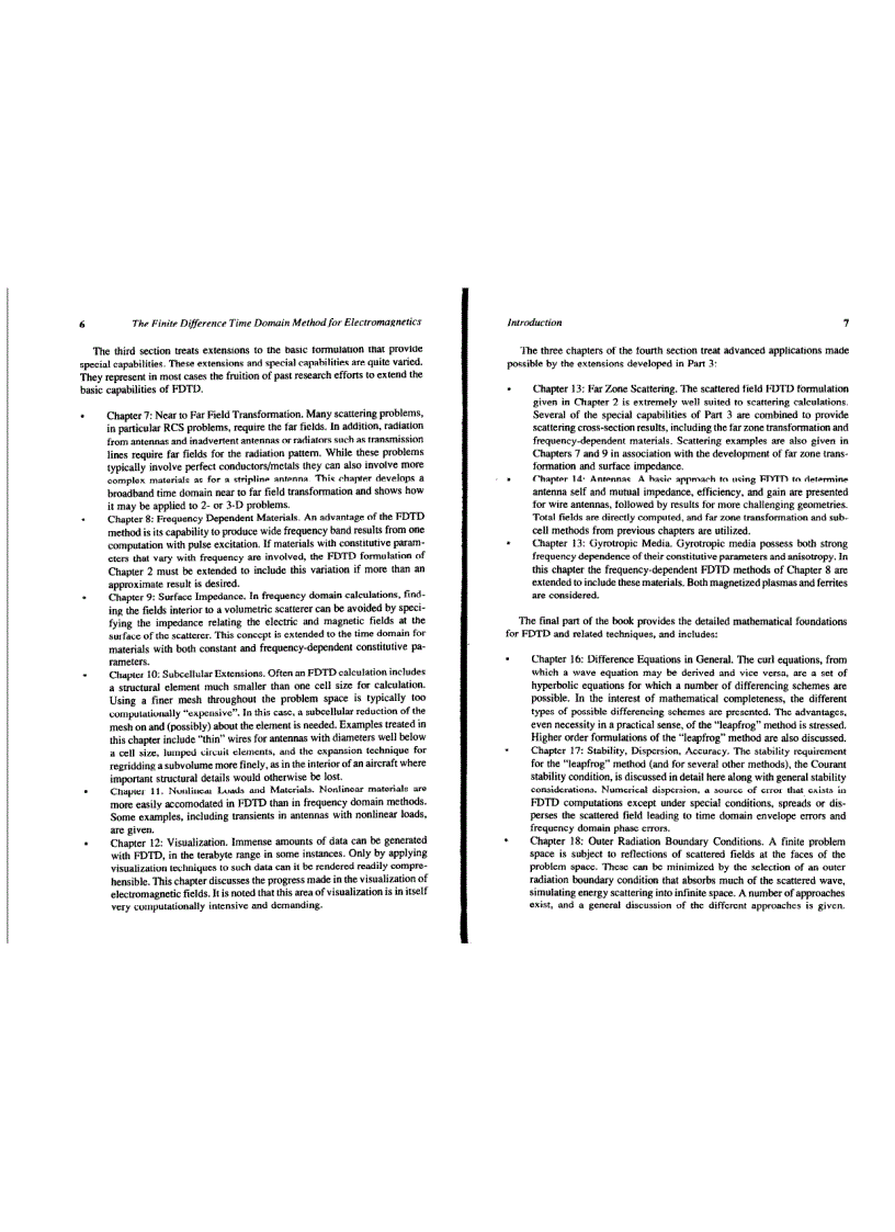 image for page Finite Difference Time Domain Method for Electromagnetics
