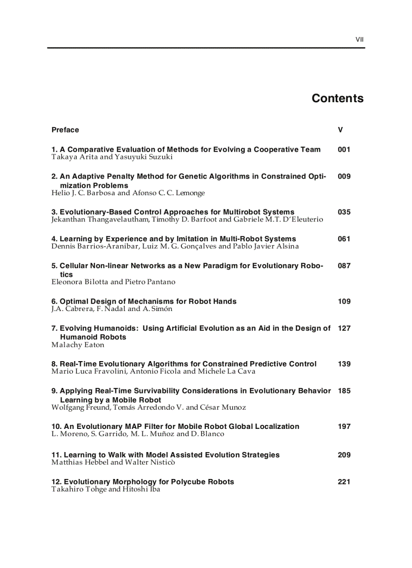 image for page Frontiers in Evolutionary Robotics