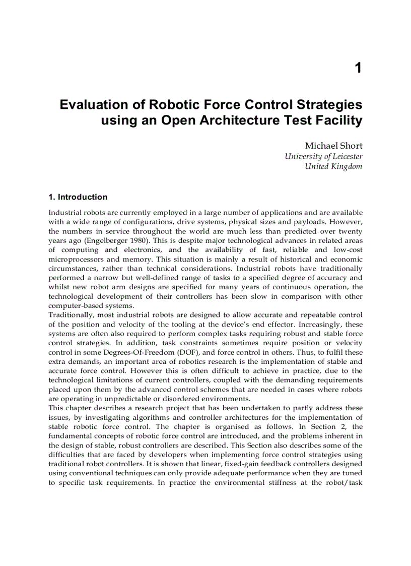 image for page Frontiers in Robotics Automation and Control
