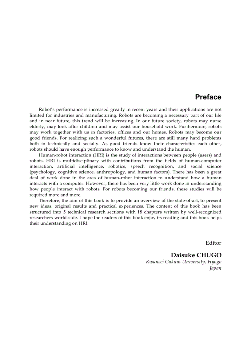 image for page Human Robot Interaction